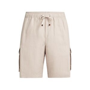Brunello Cucinelli Men Linen Cargo Shorts